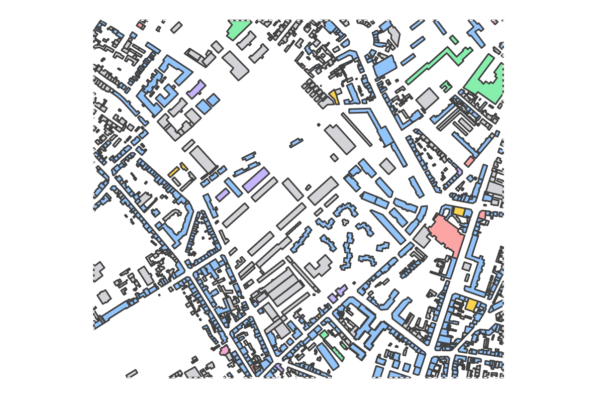 Program breakdown map