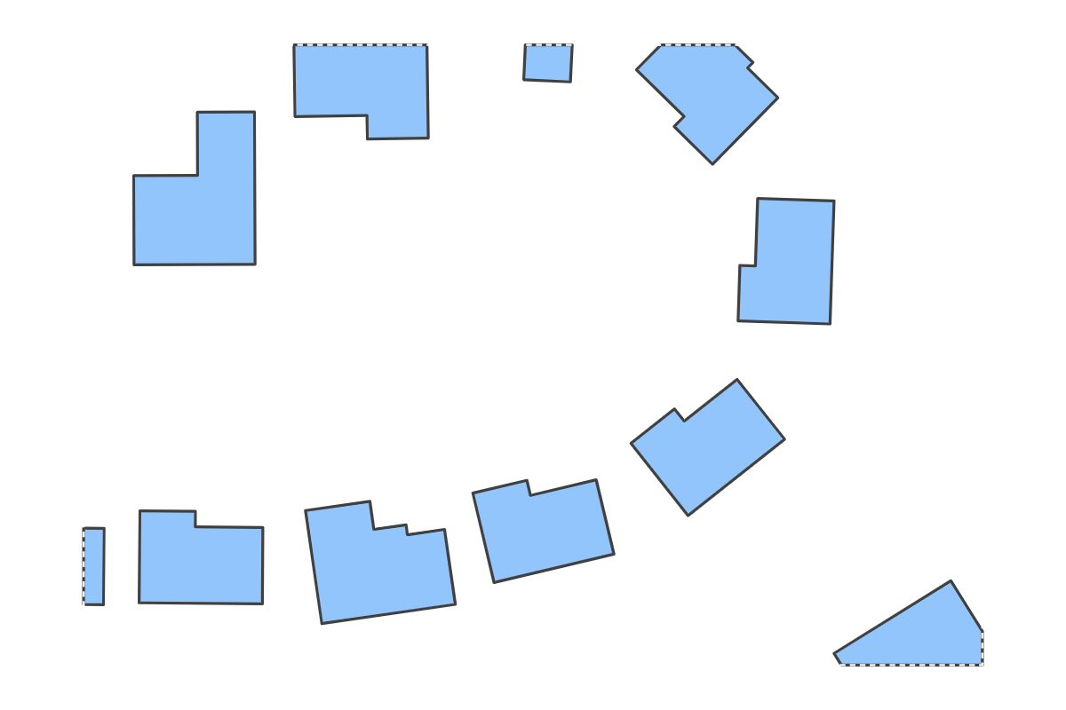 Program breakdown map