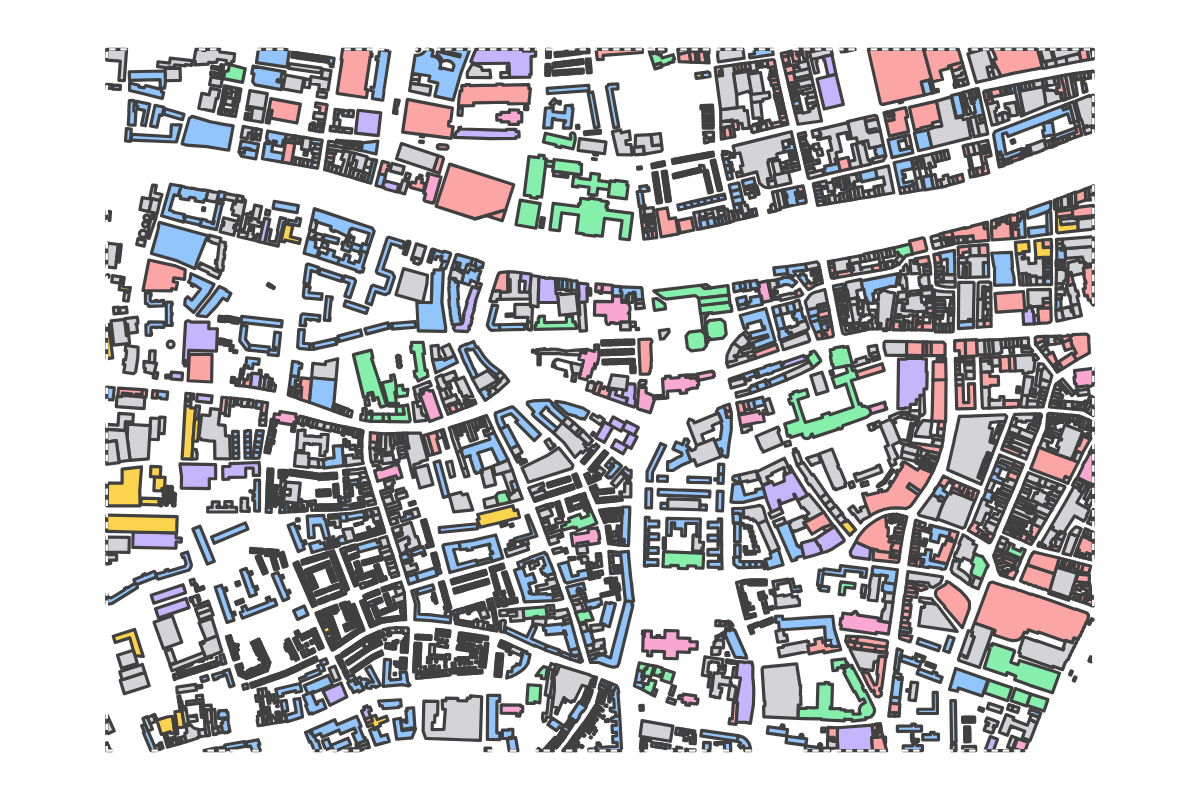 Program breakdown map