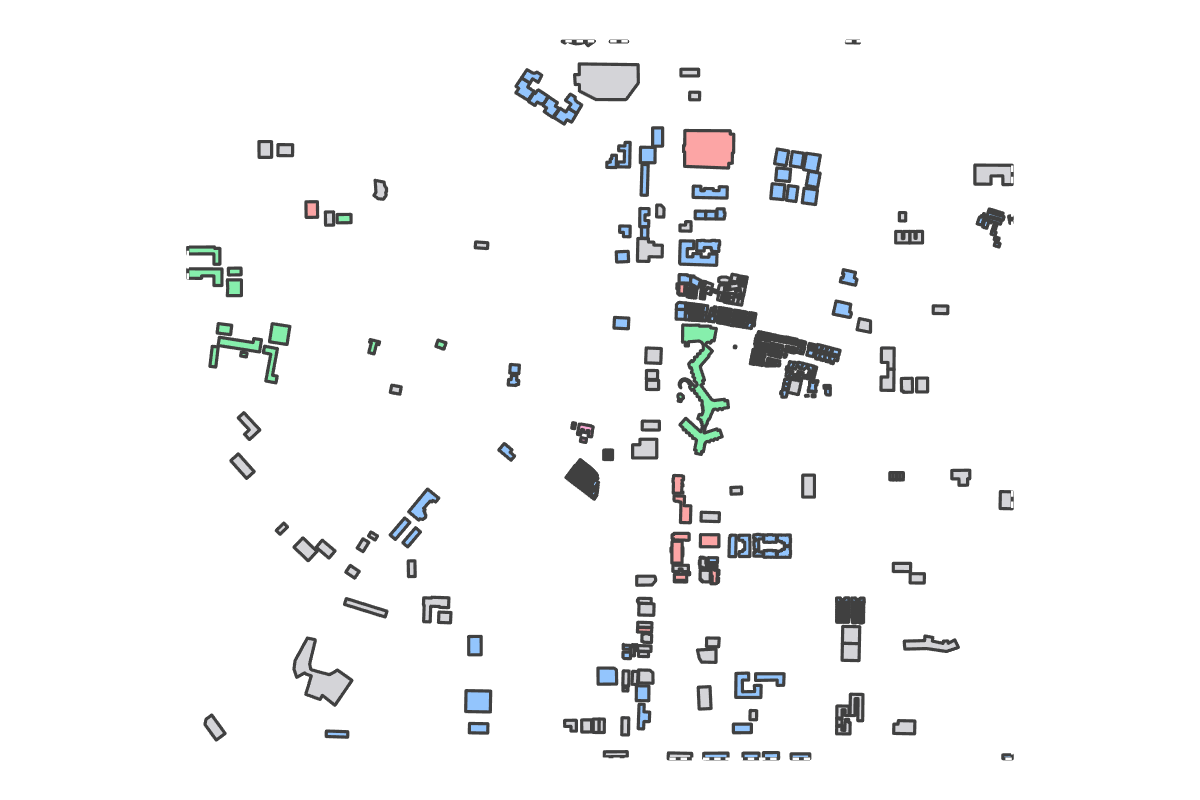 Program breakdown map