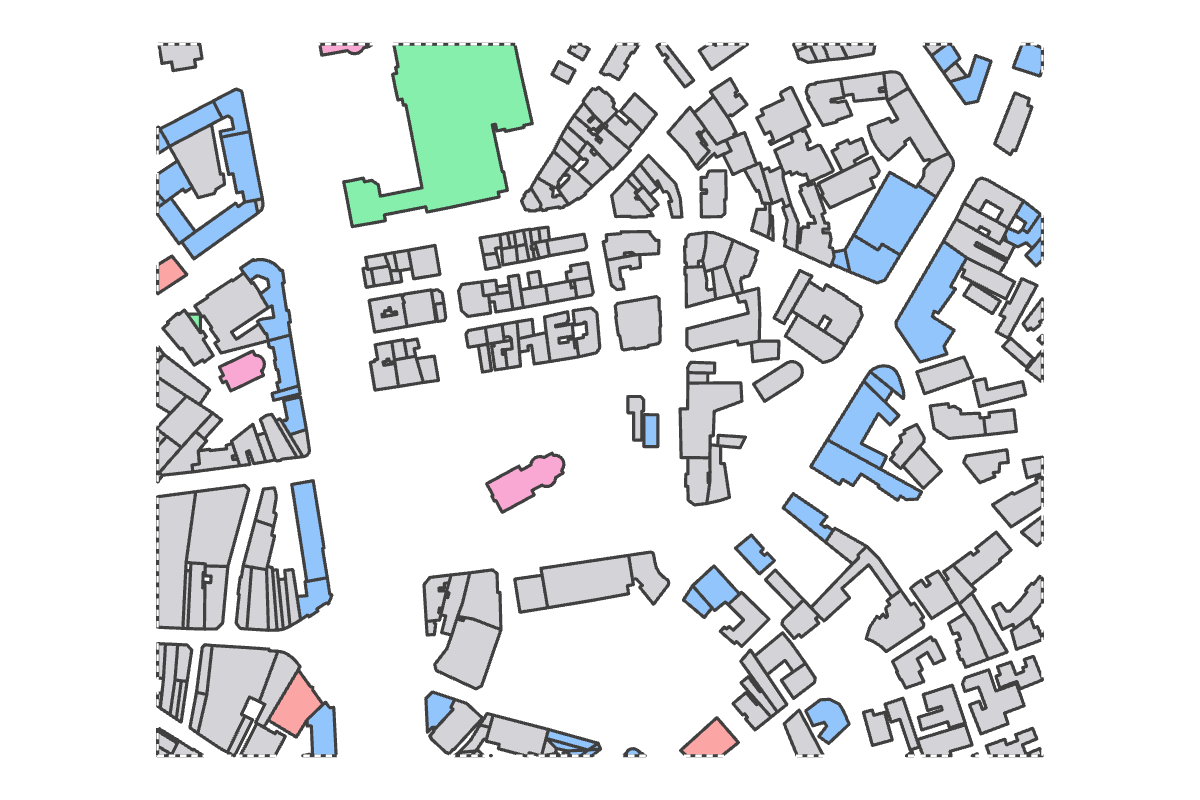 Program breakdown map