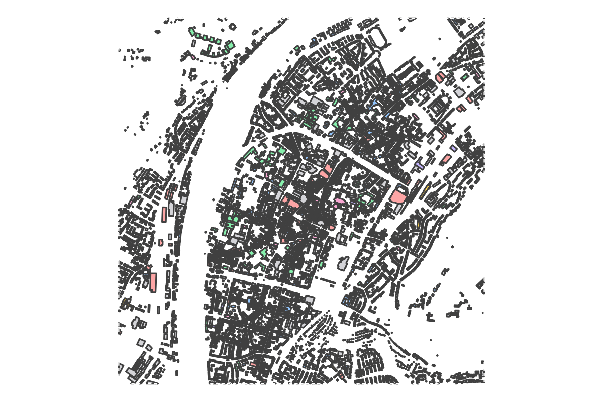 Program breakdown map