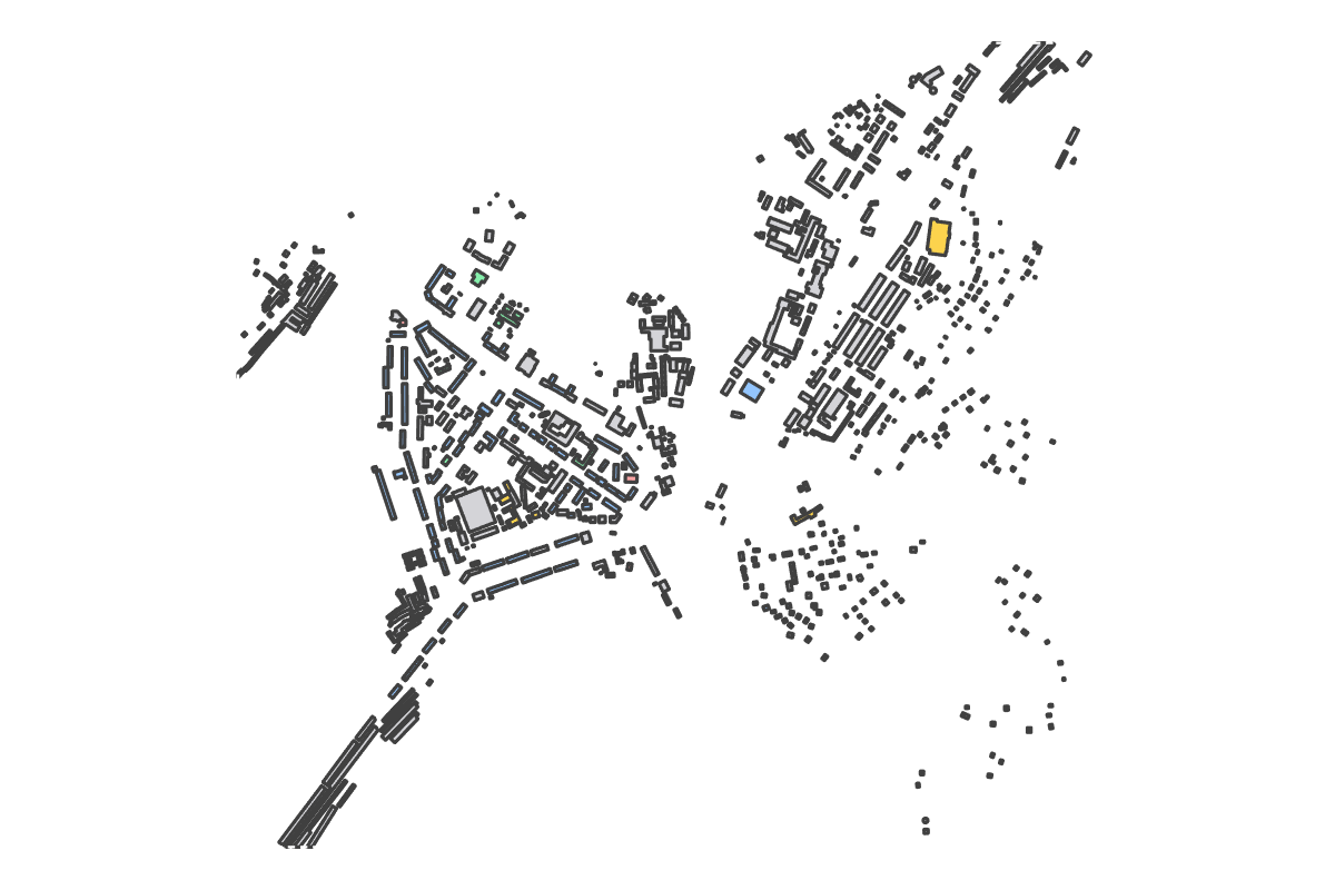 Program breakdown map