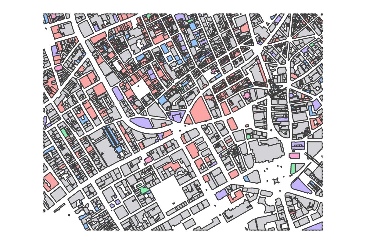 Program breakdown map