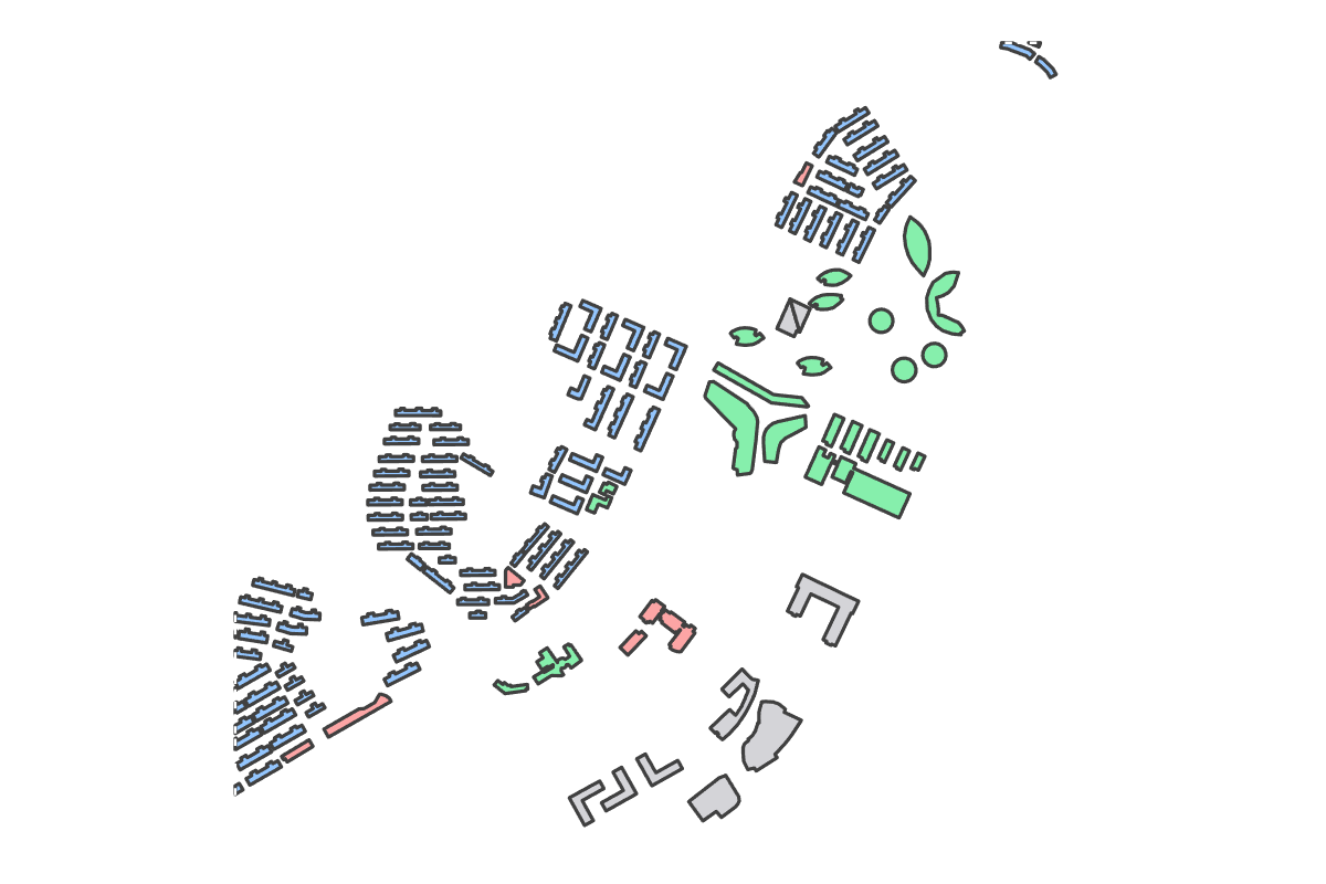Program breakdown map