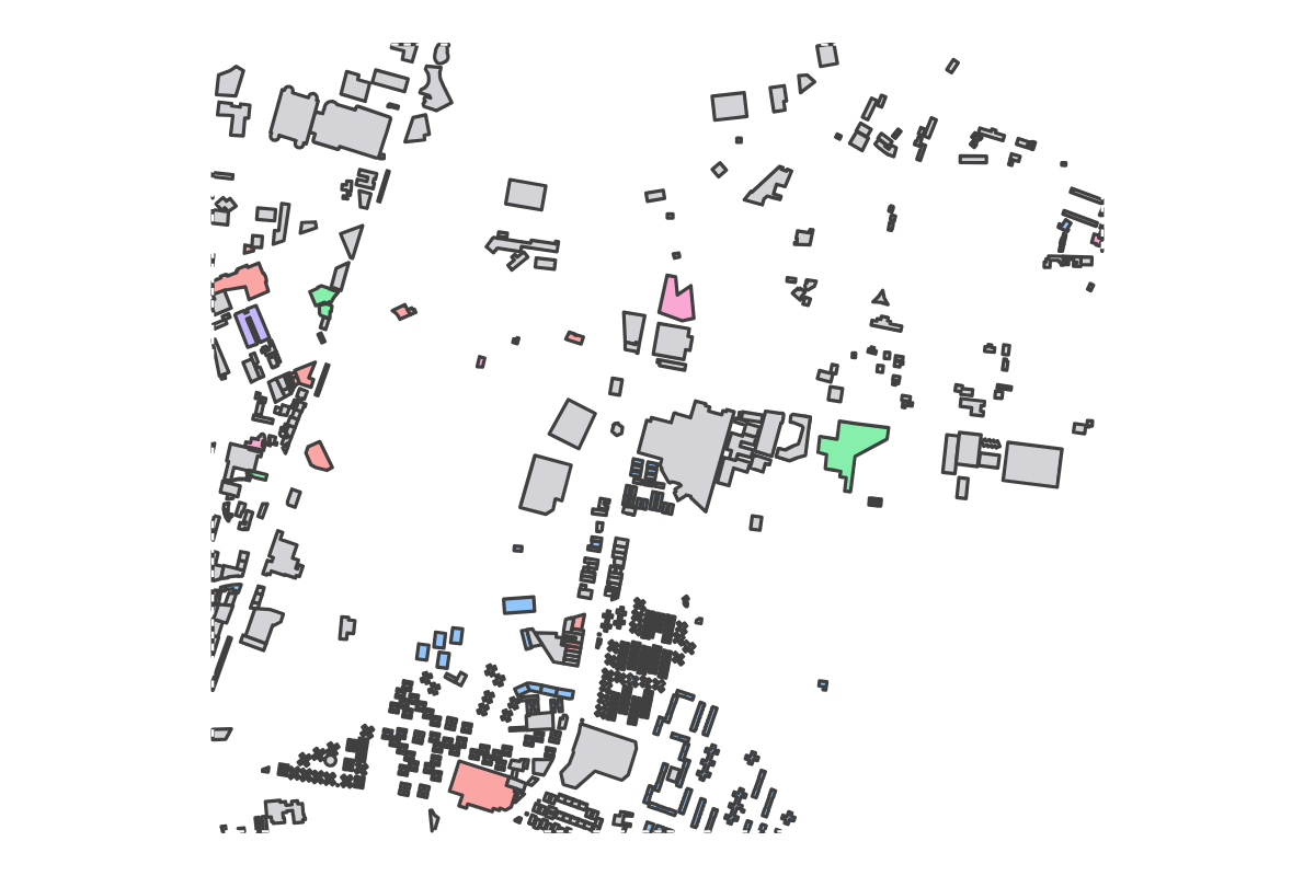 Program breakdown map