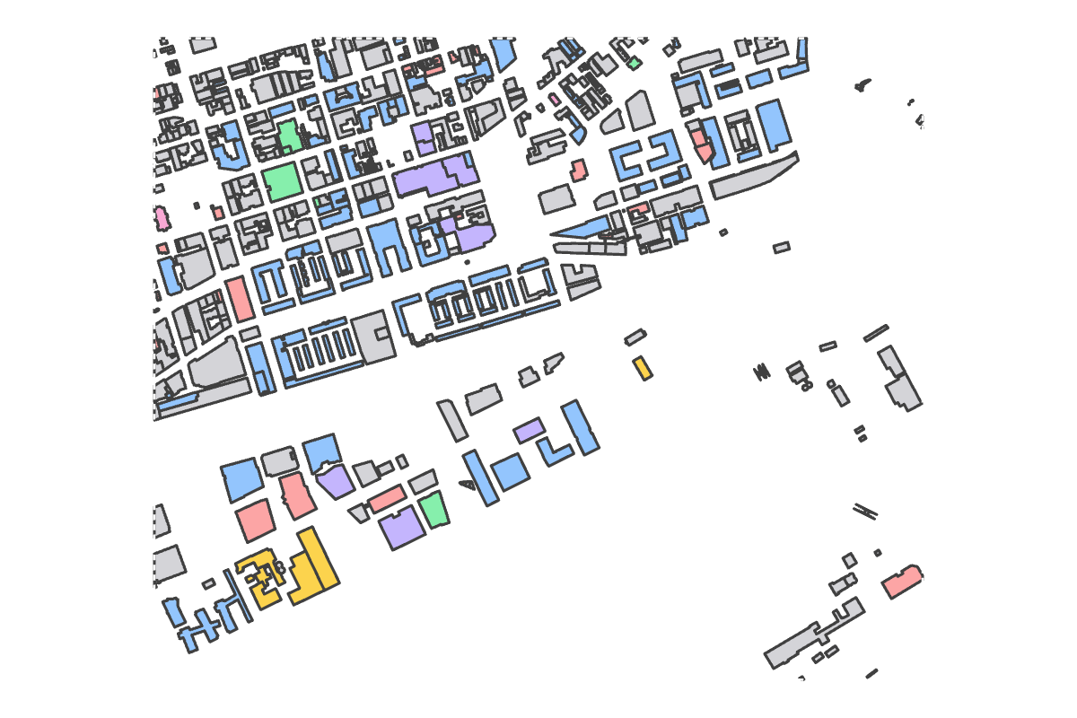 Program breakdown map