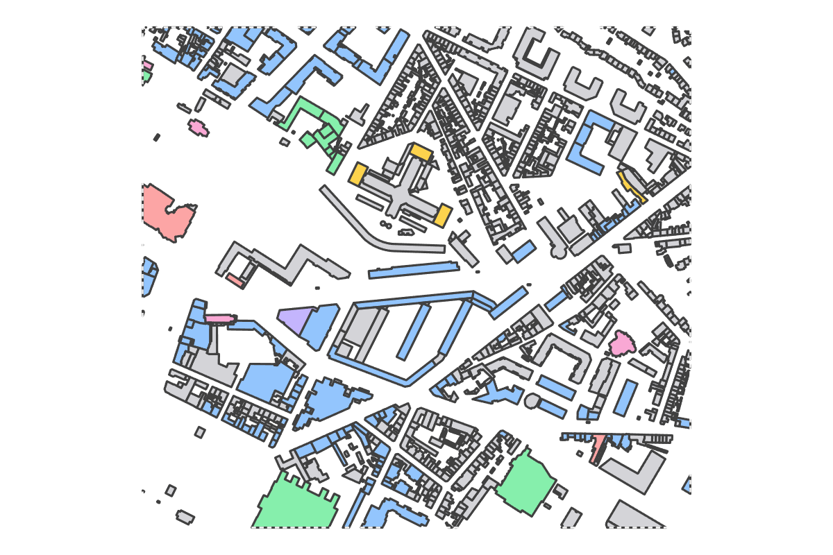 Program breakdown map