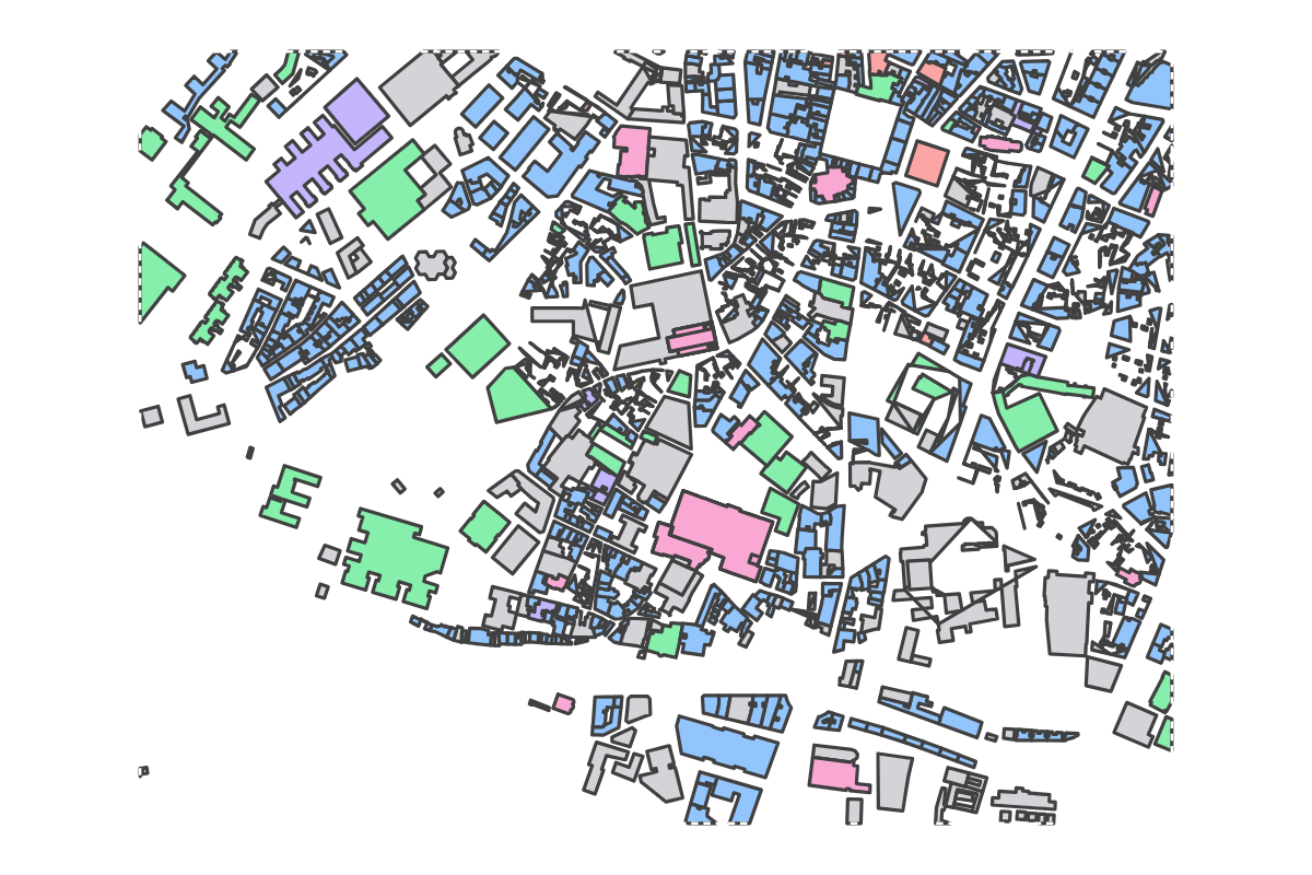 Program breakdown map
