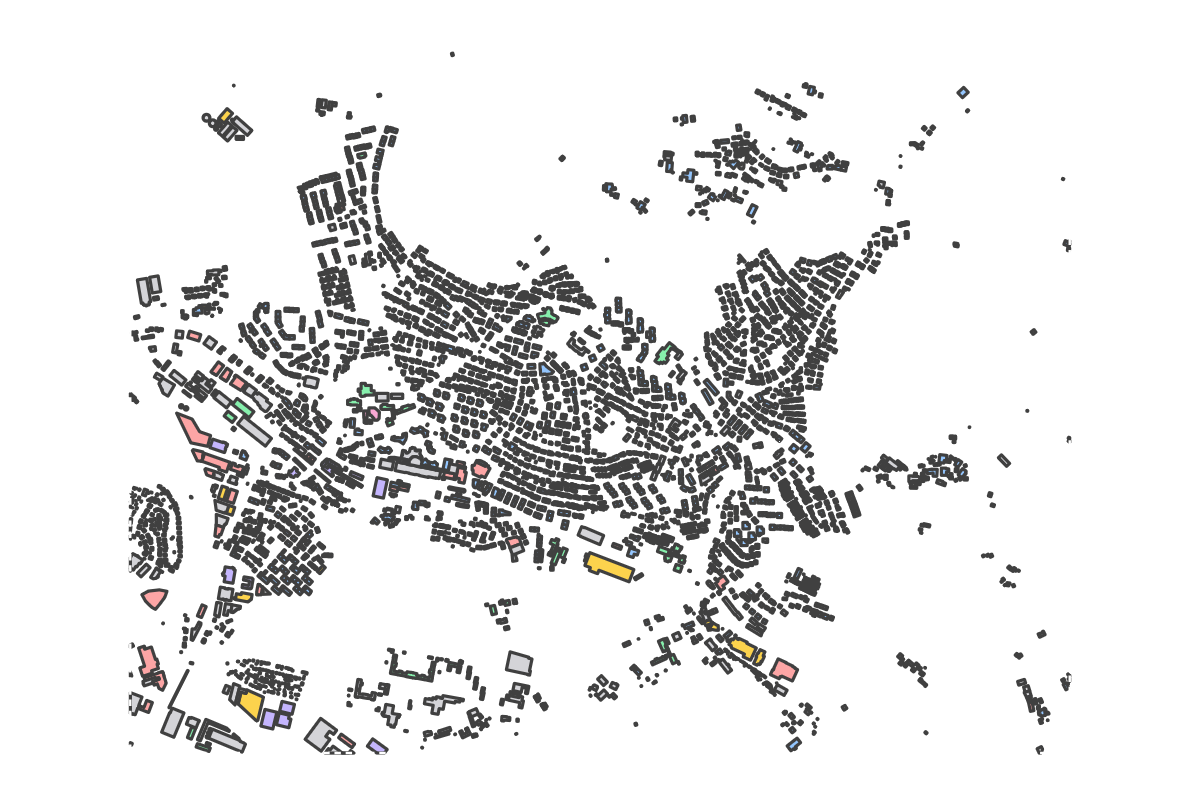Program breakdown map