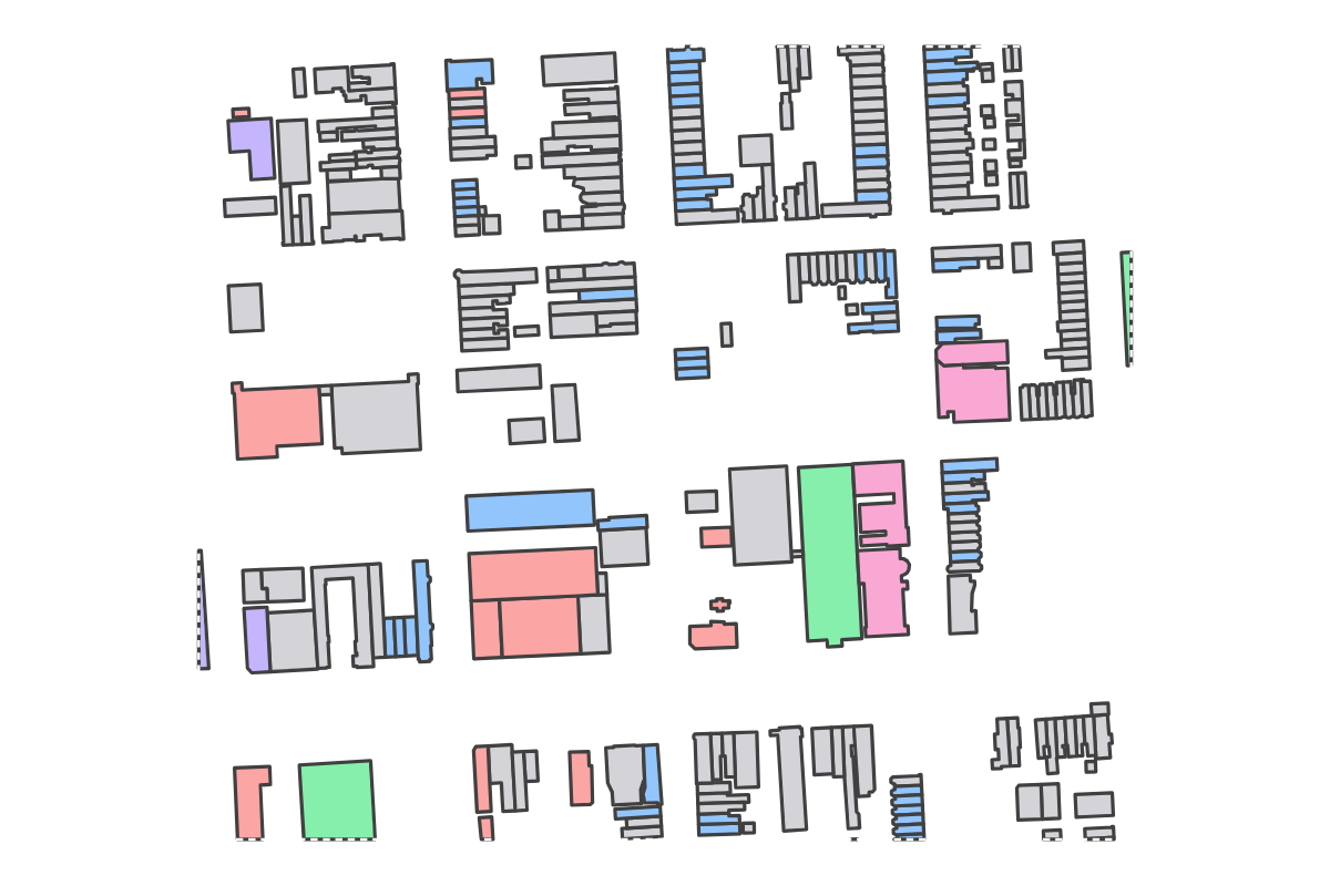 Program breakdown map