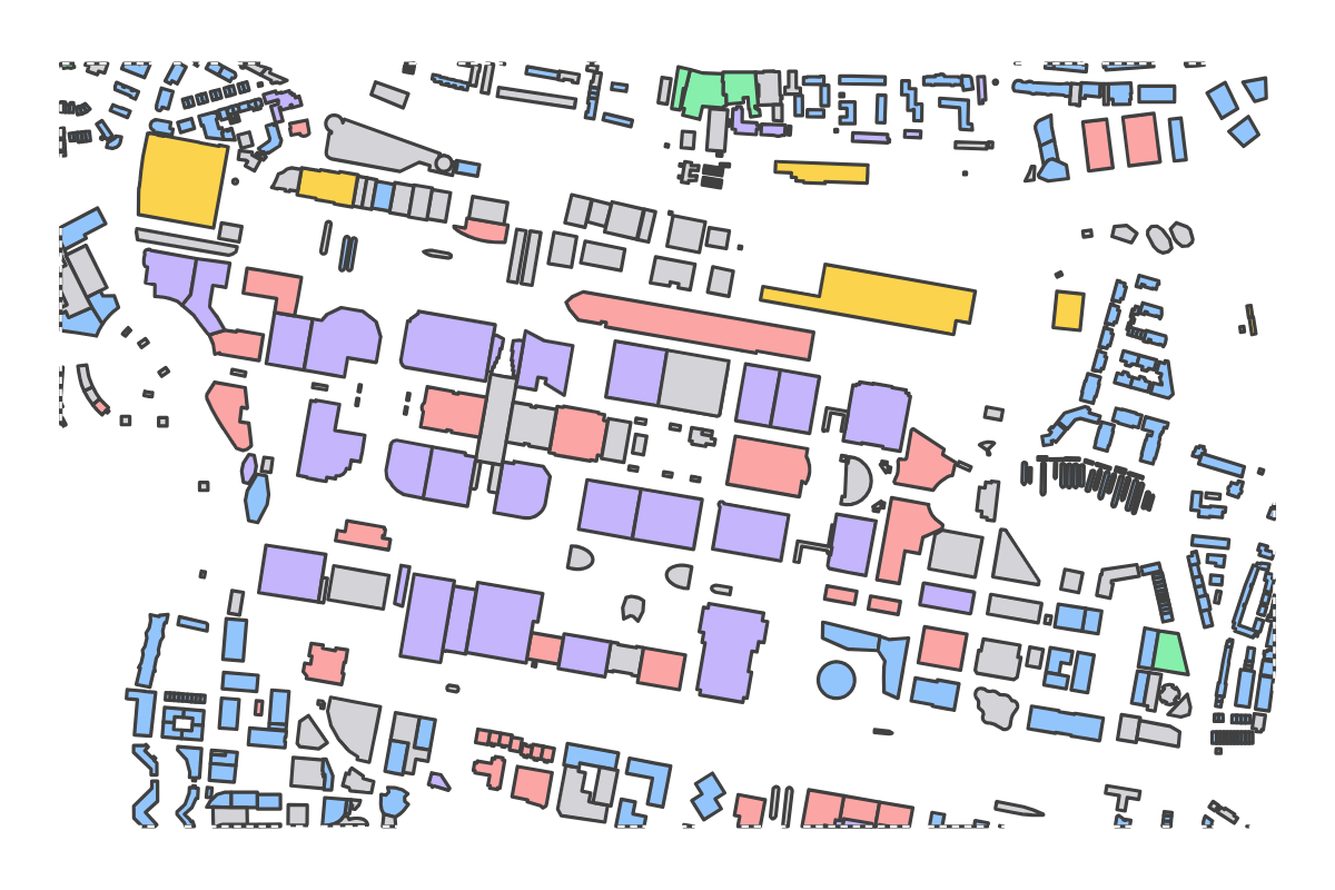 Program breakdown map