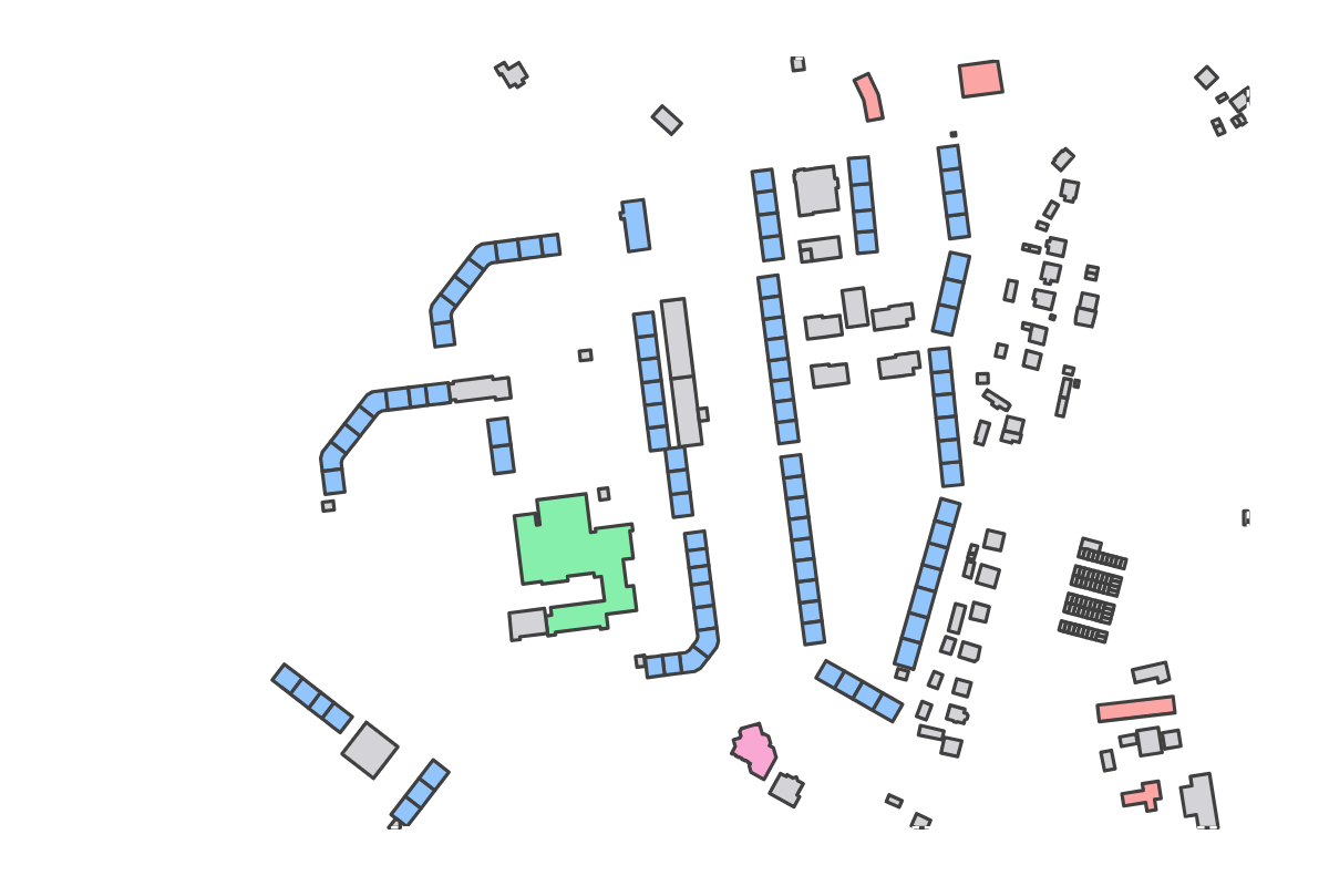 Program breakdown map
