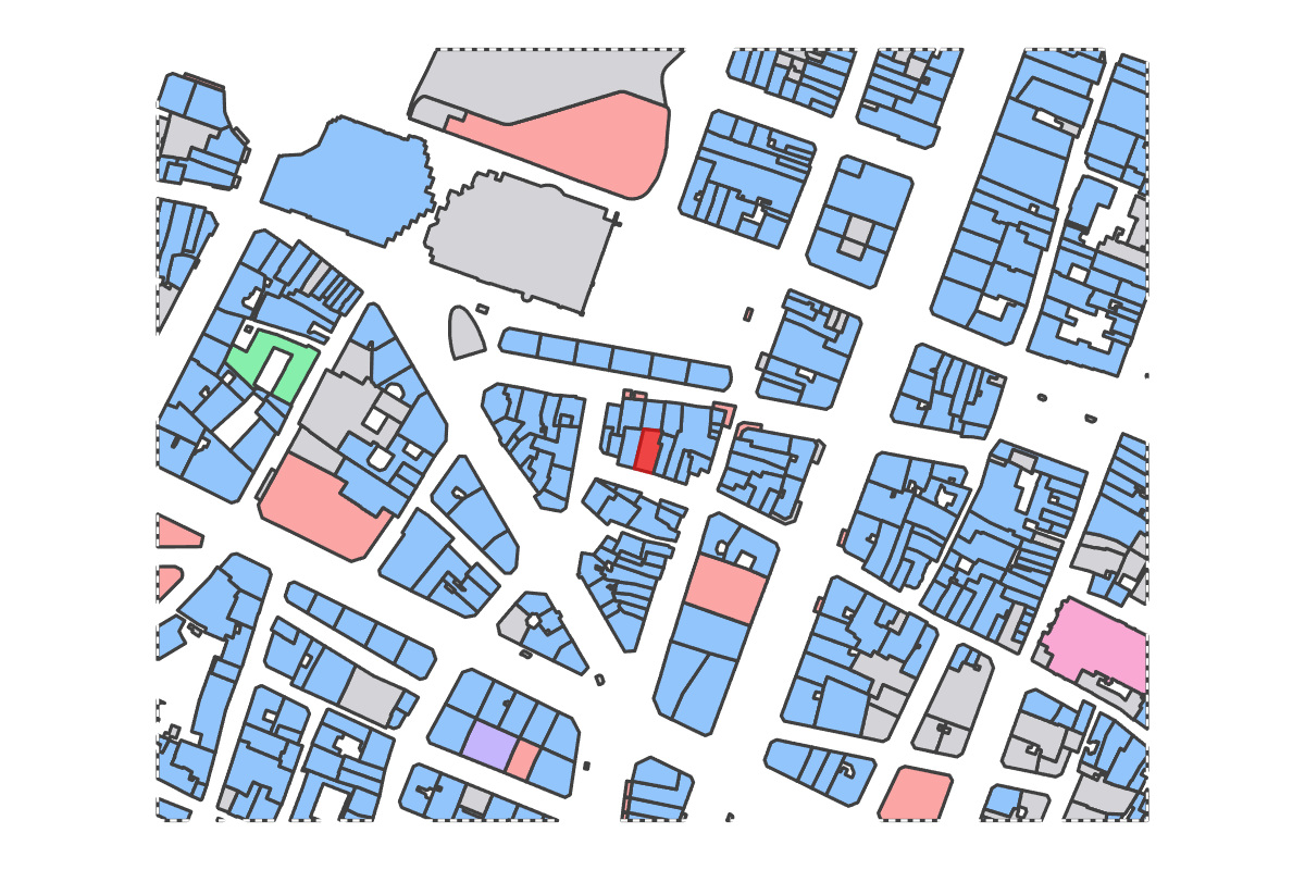 Program breakdown map