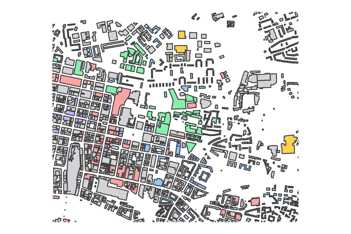 Program breakdown map