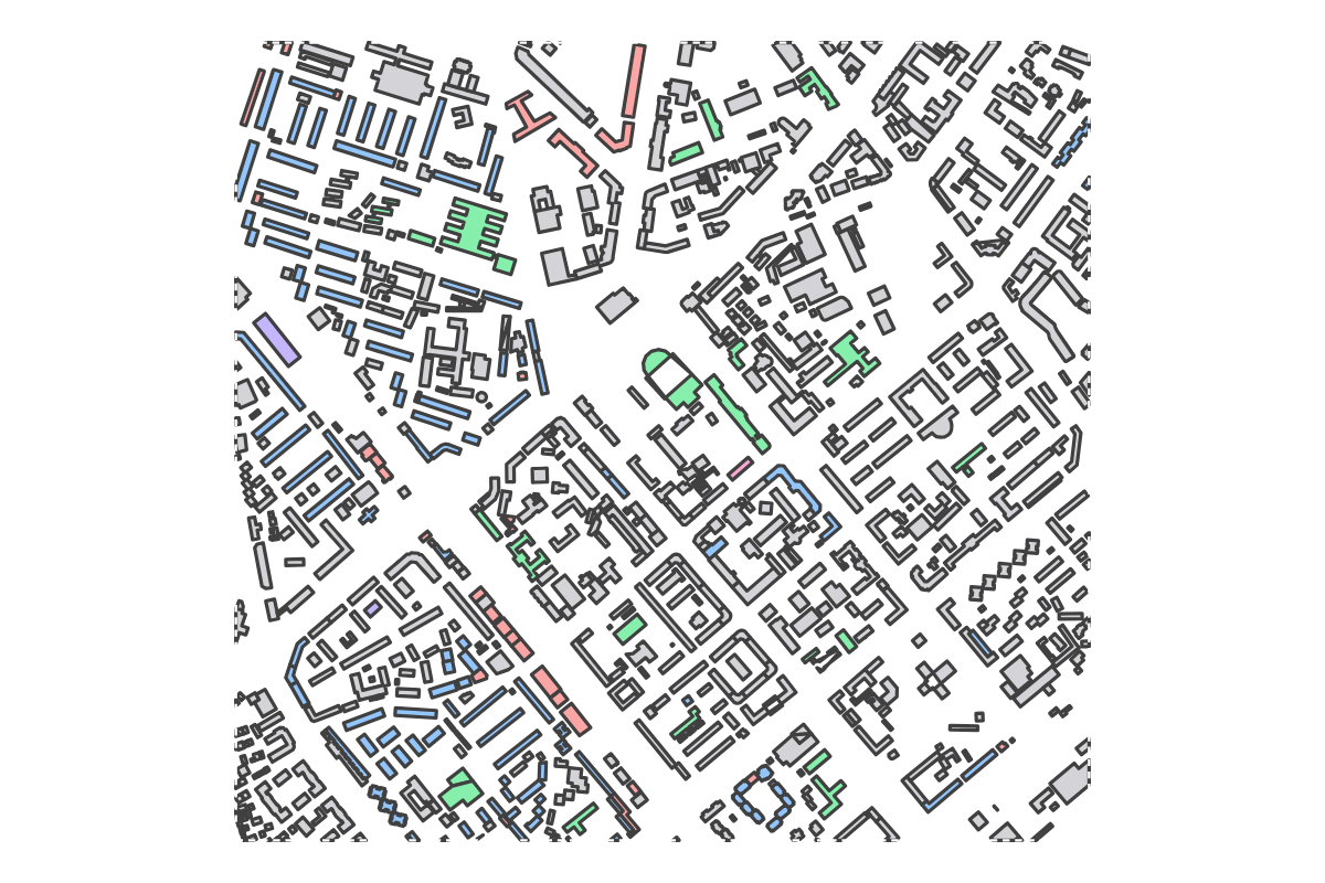 Program breakdown map