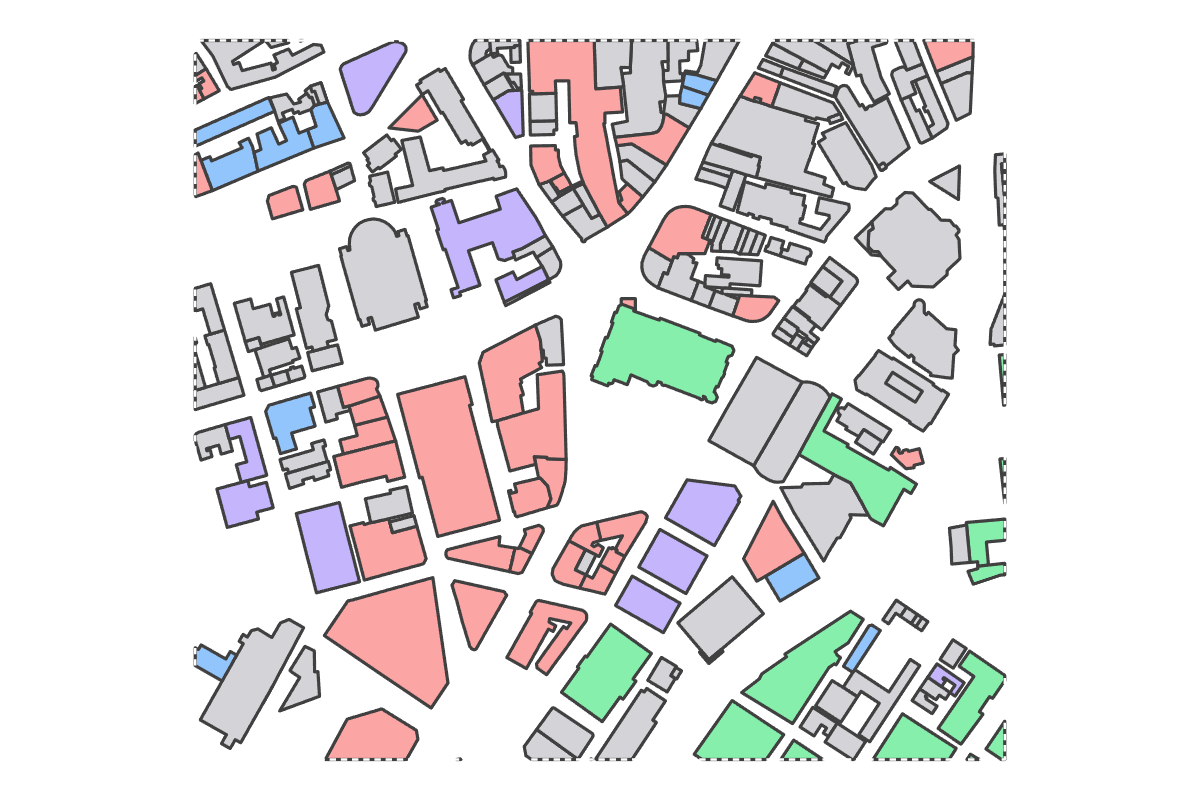 Program breakdown map