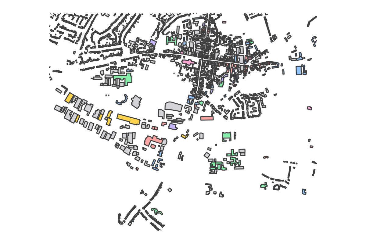 Program breakdown map
