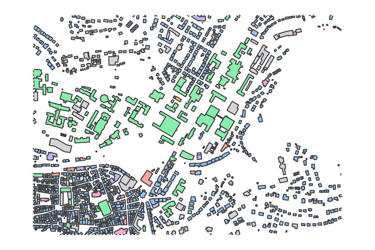 Program breakdown map
