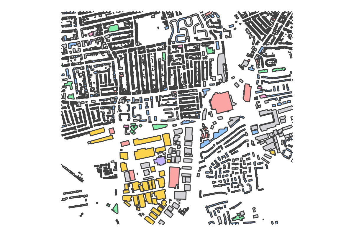Program breakdown map