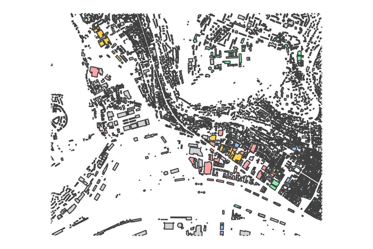 Program breakdown map
