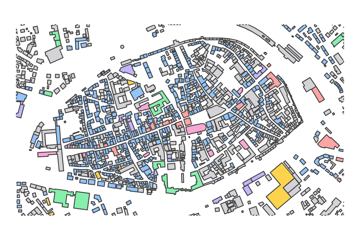 Program breakdown map