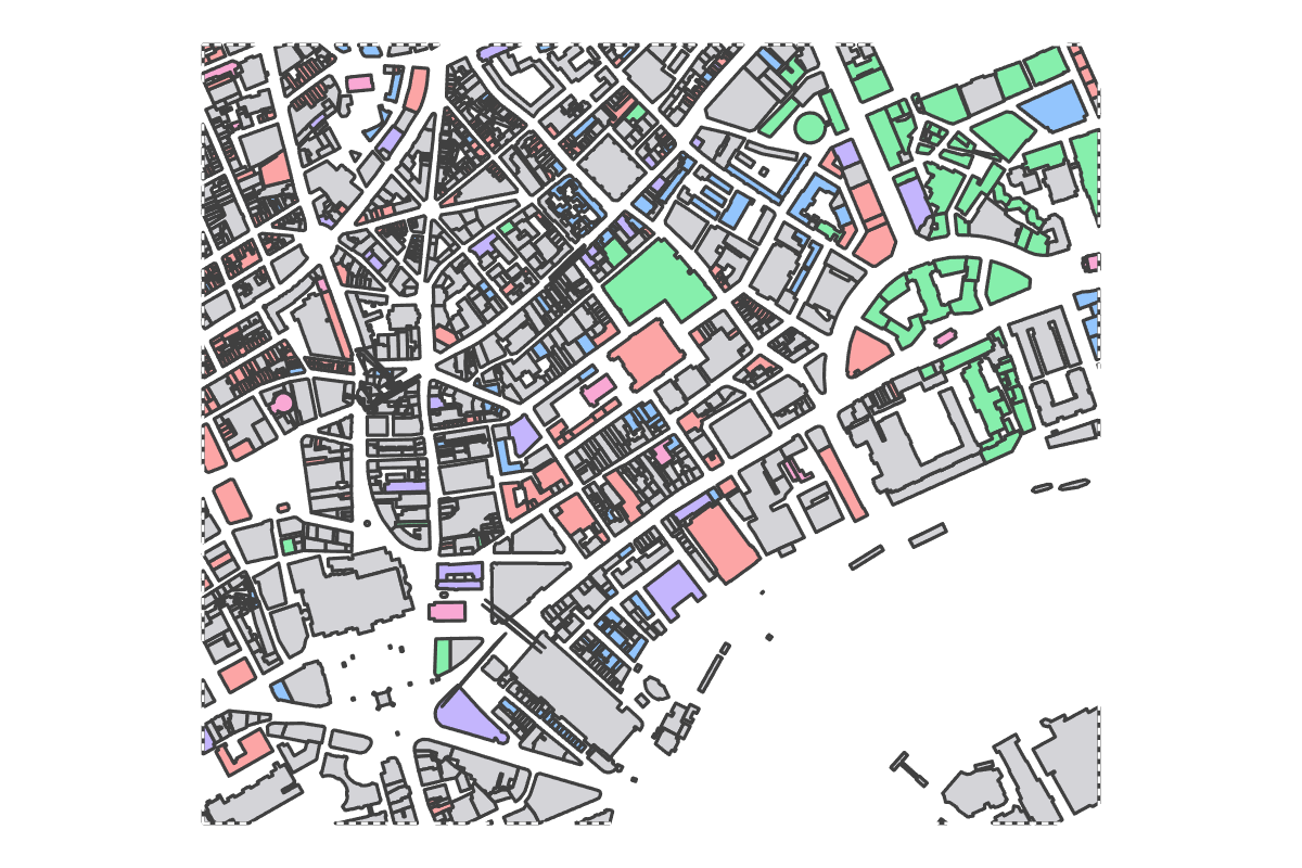 Program breakdown map