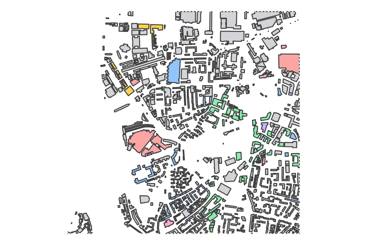 Program breakdown map