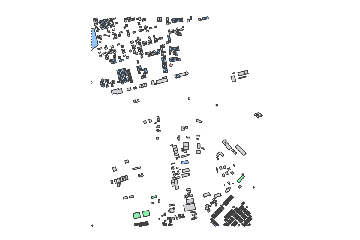 Program breakdown map