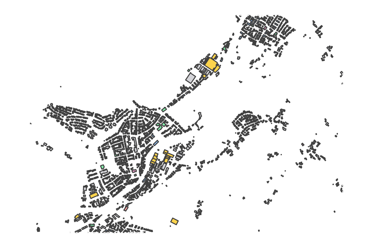 Program breakdown map
