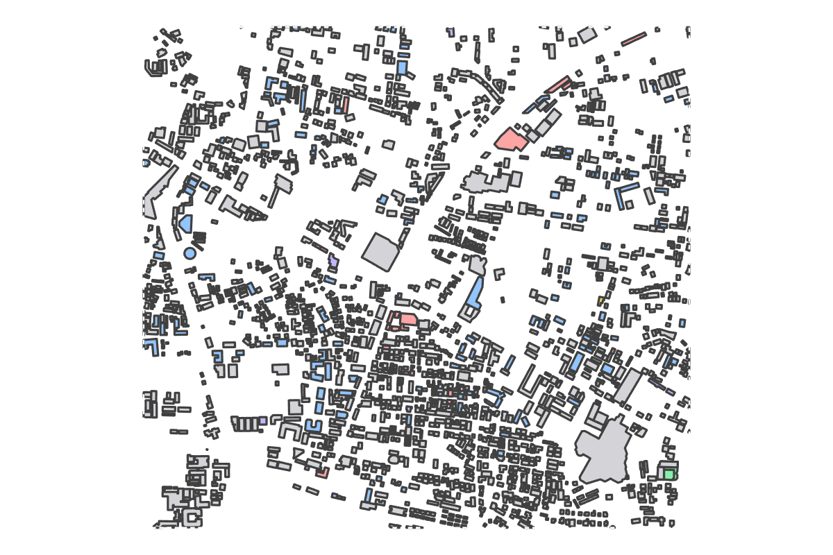 Program breakdown map