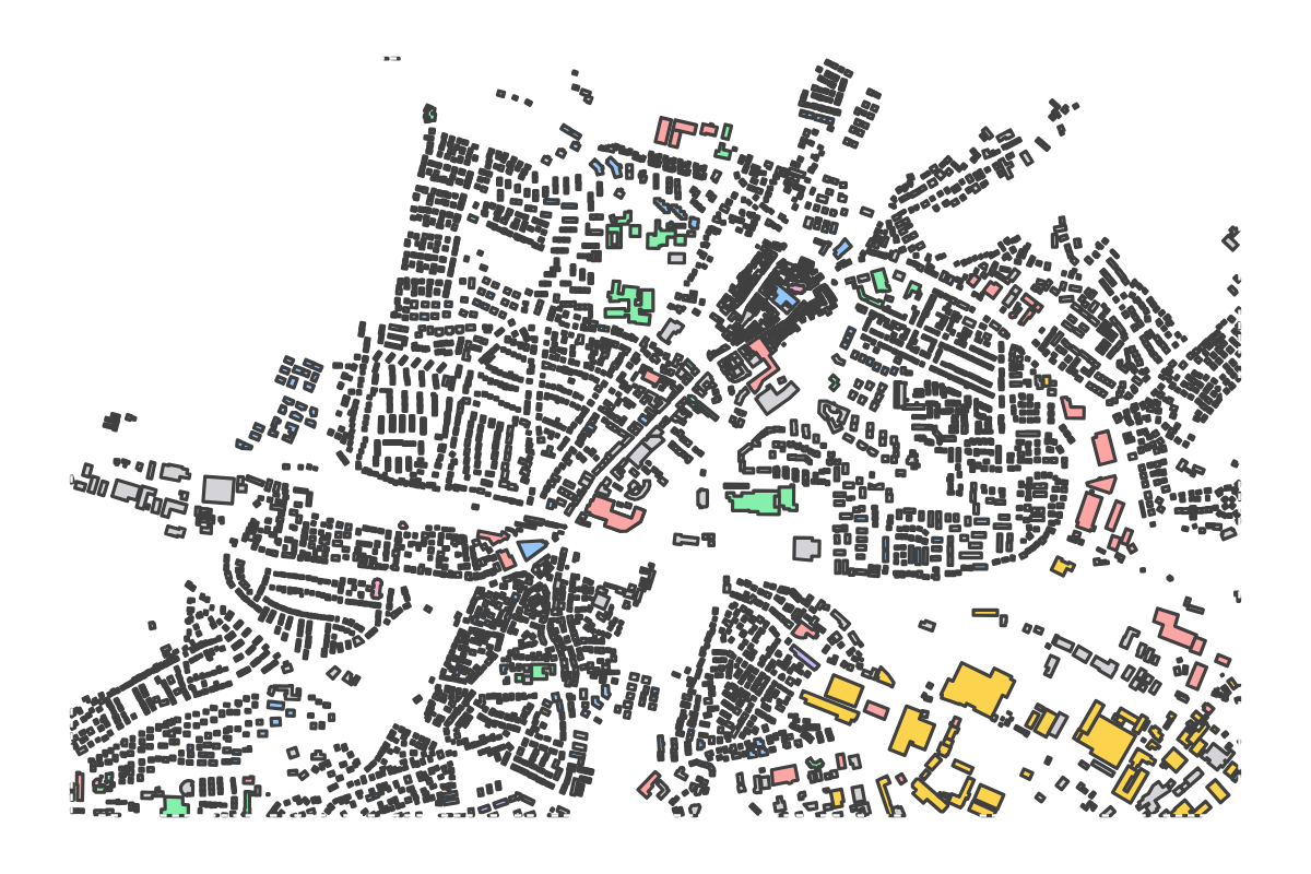 Program breakdown map