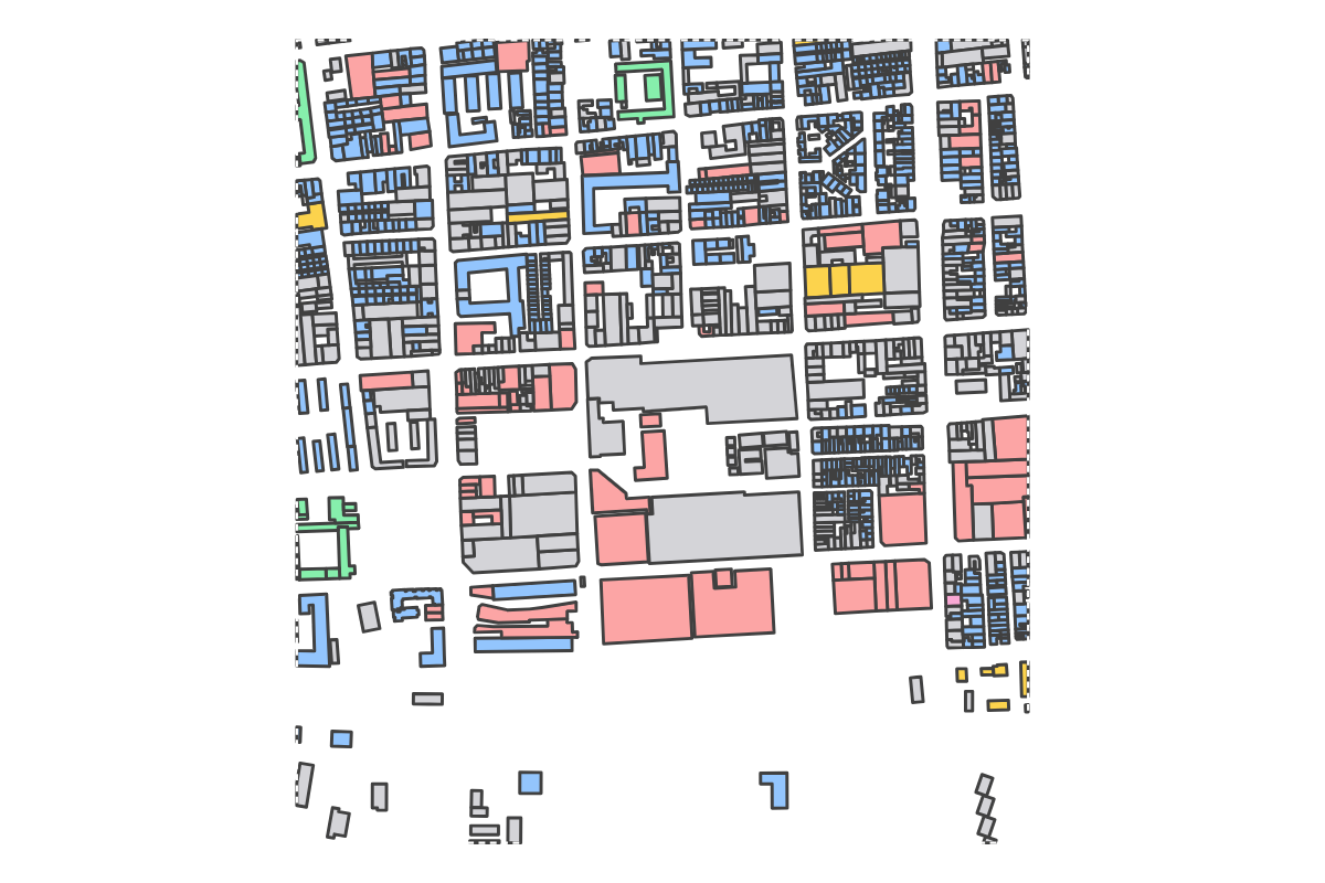 Program breakdown map