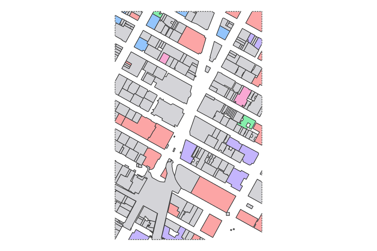 Program breakdown map