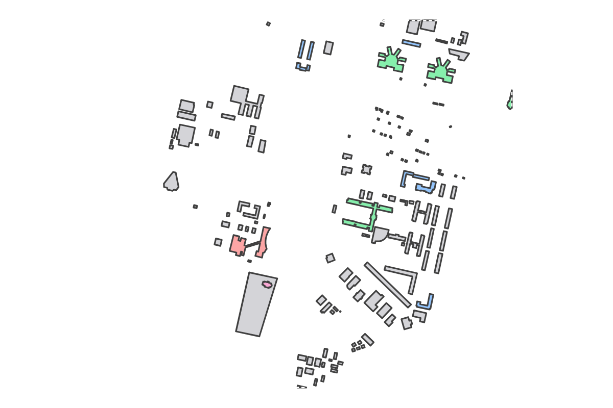 Program breakdown map