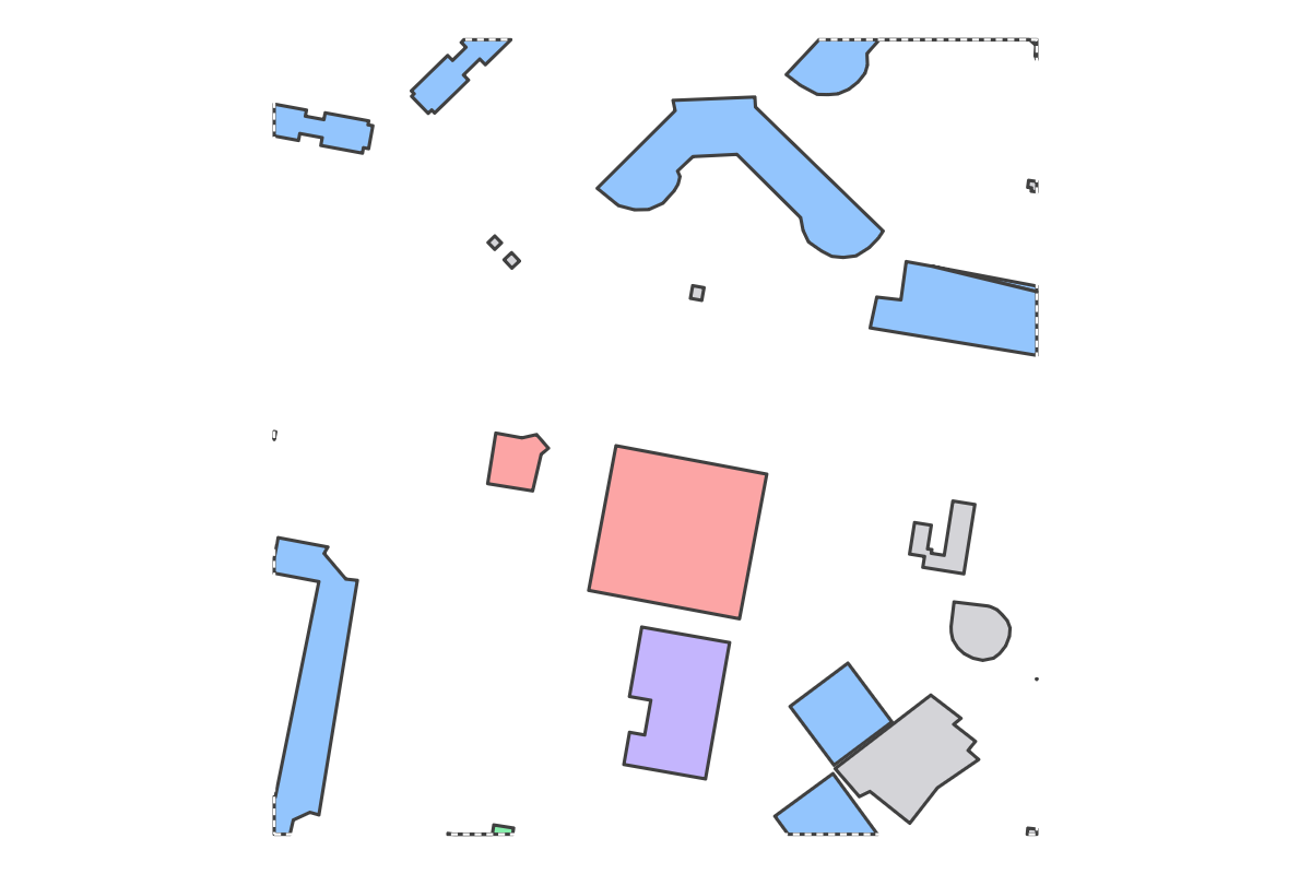 Program breakdown map