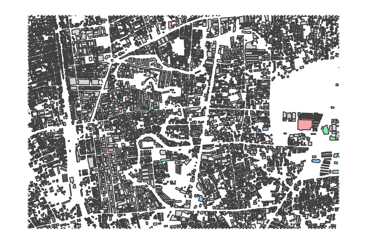 Program breakdown map