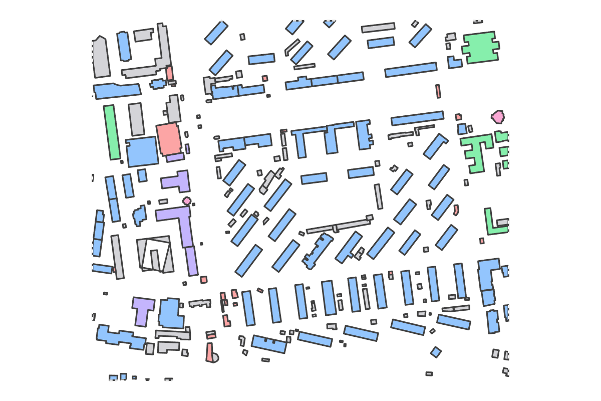 Program breakdown map
