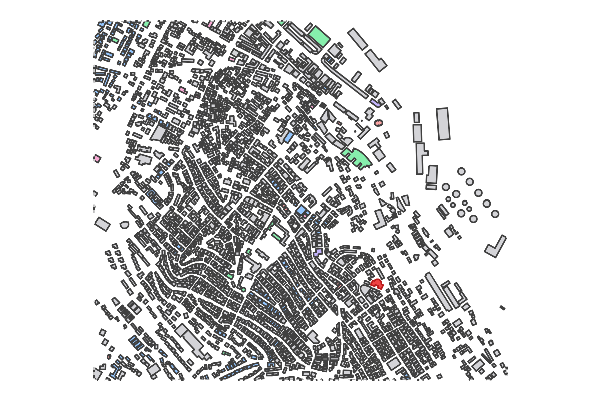 Program breakdown map