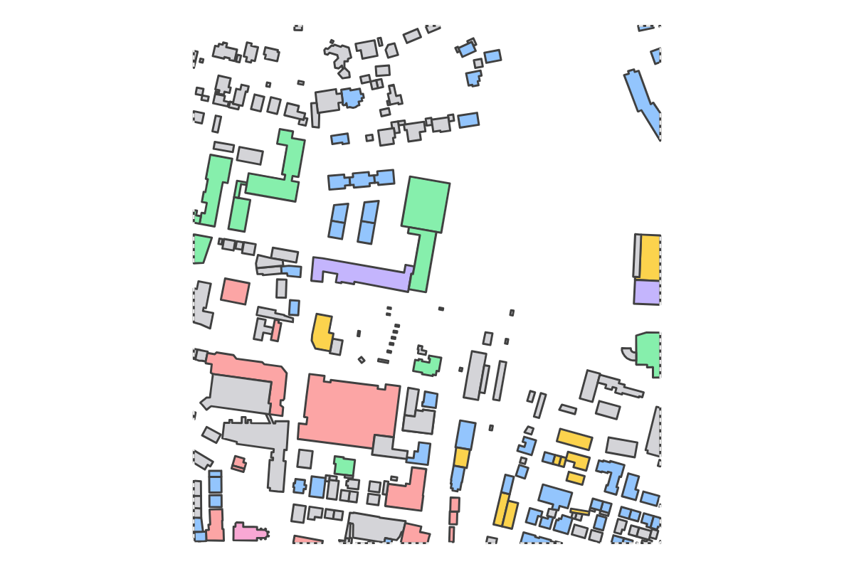 Program breakdown map