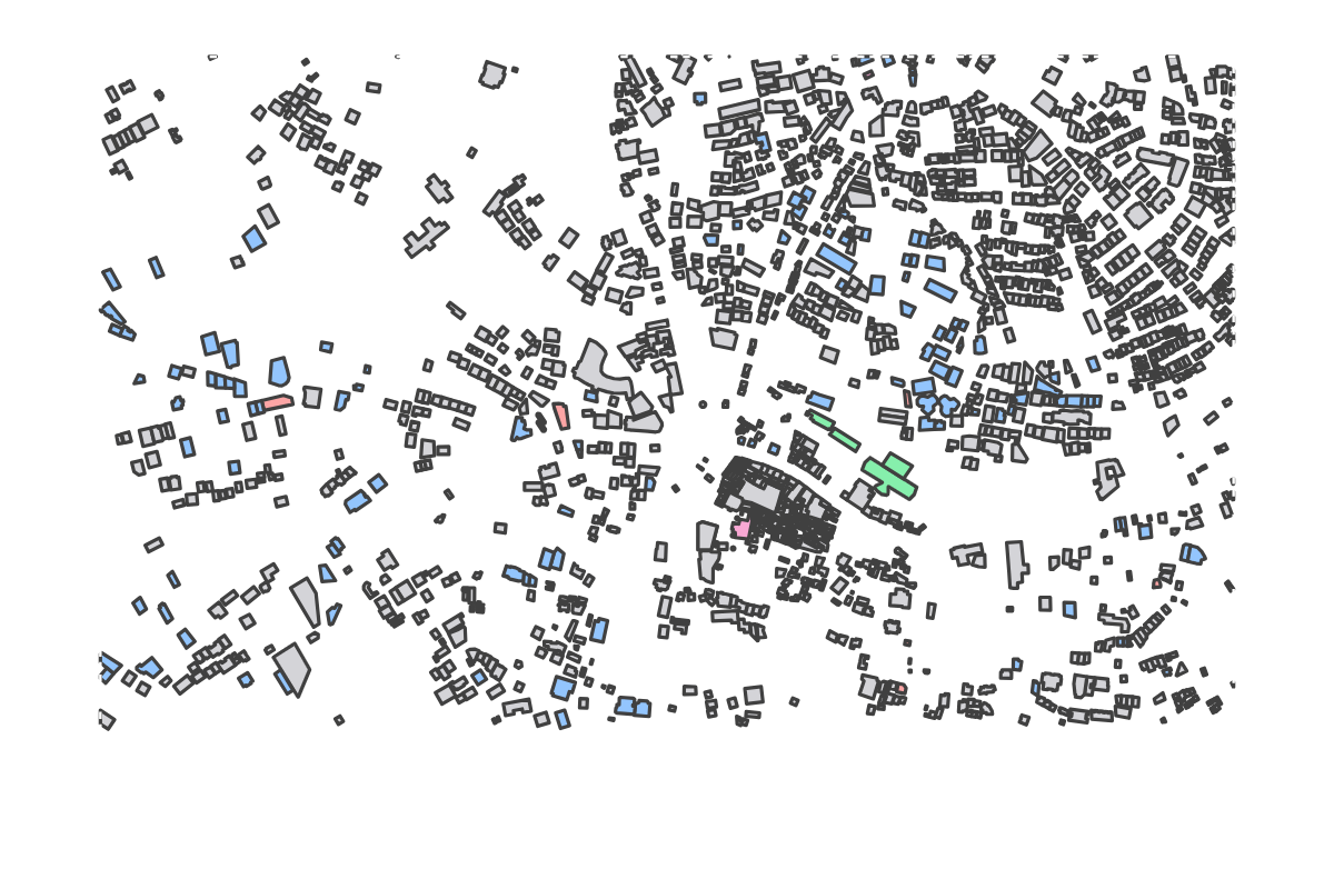 Program breakdown map