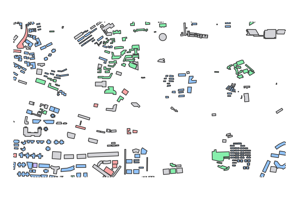 Program breakdown map