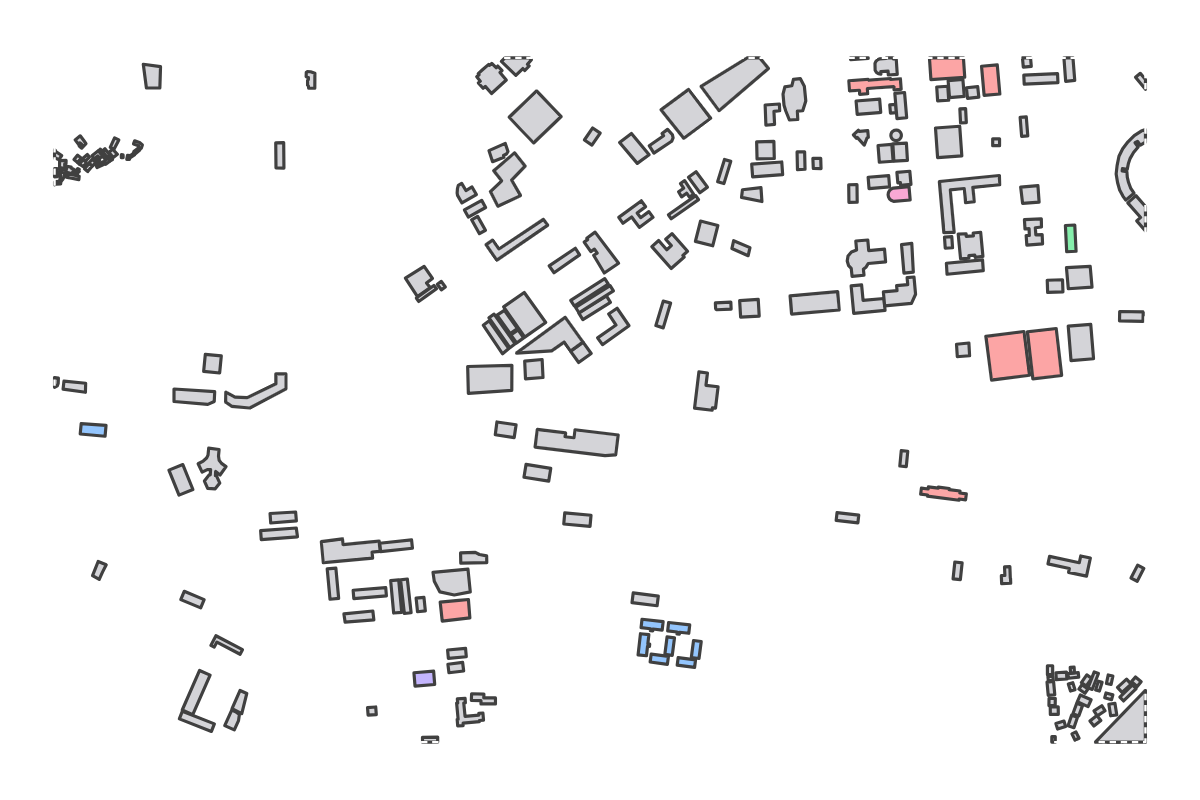 Program breakdown map