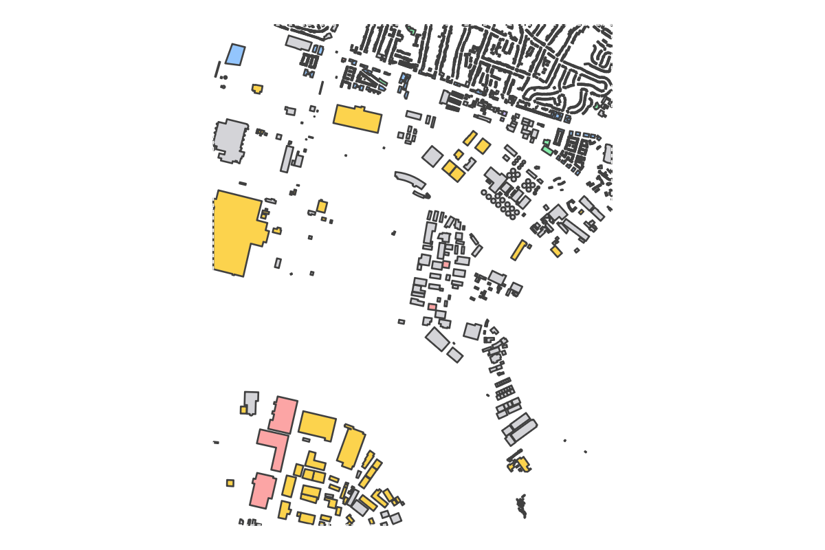 Program breakdown map