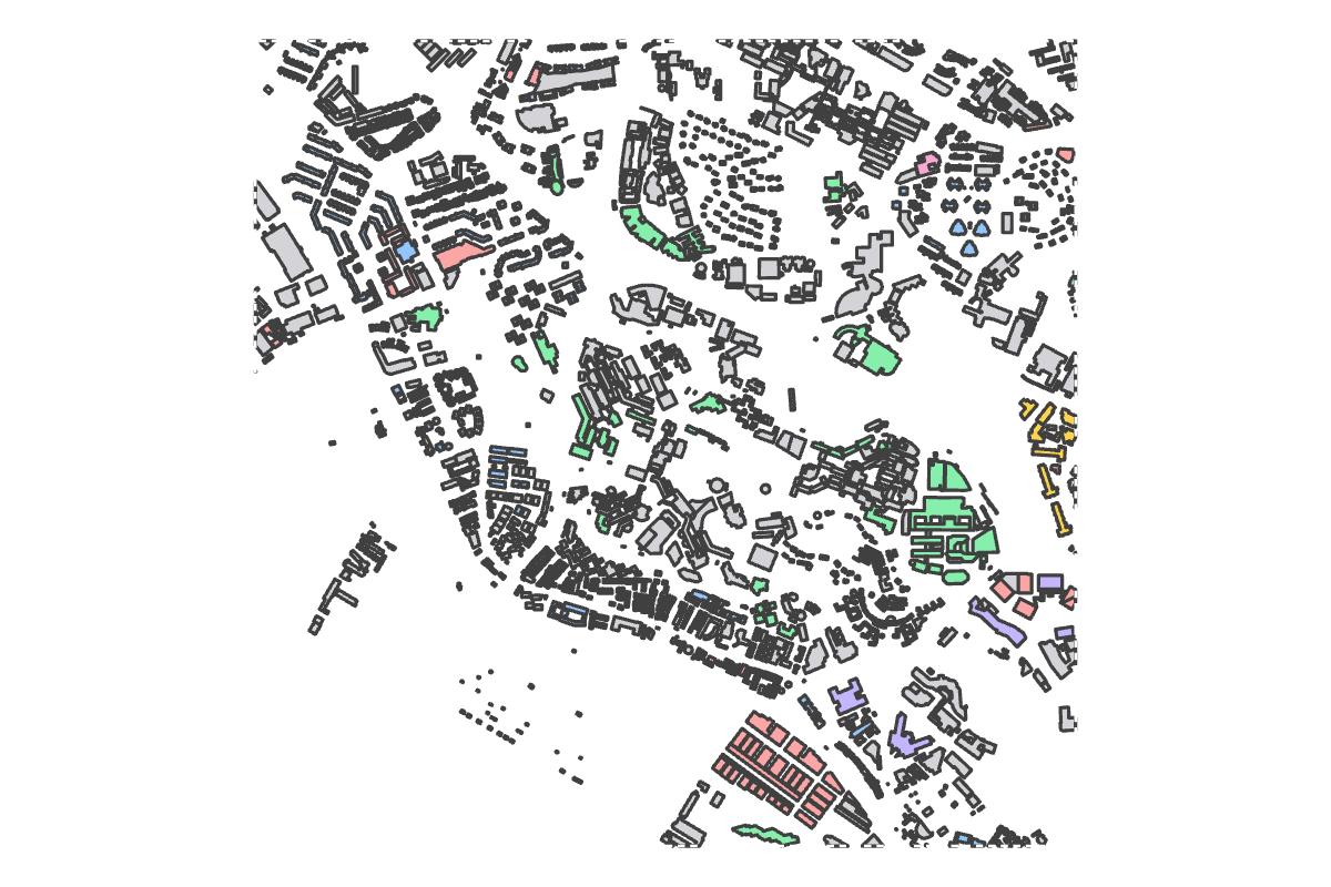 Program breakdown map