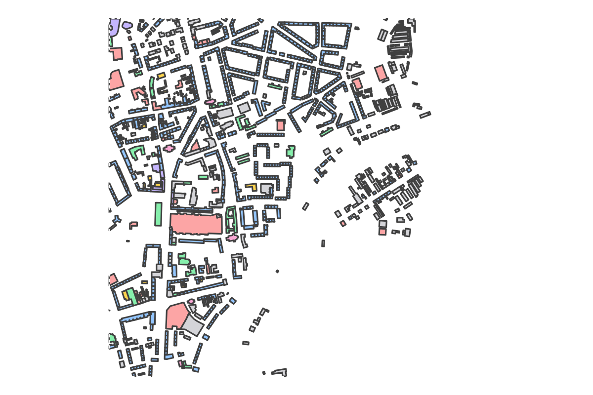 Program breakdown map