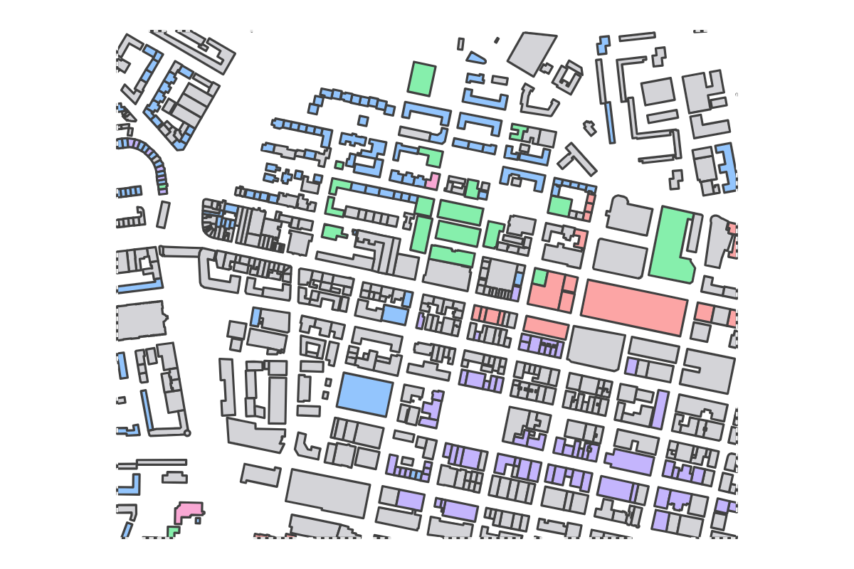 Program breakdown map