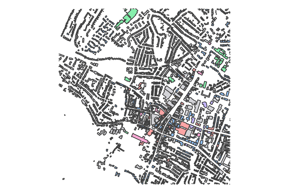 Program breakdown map