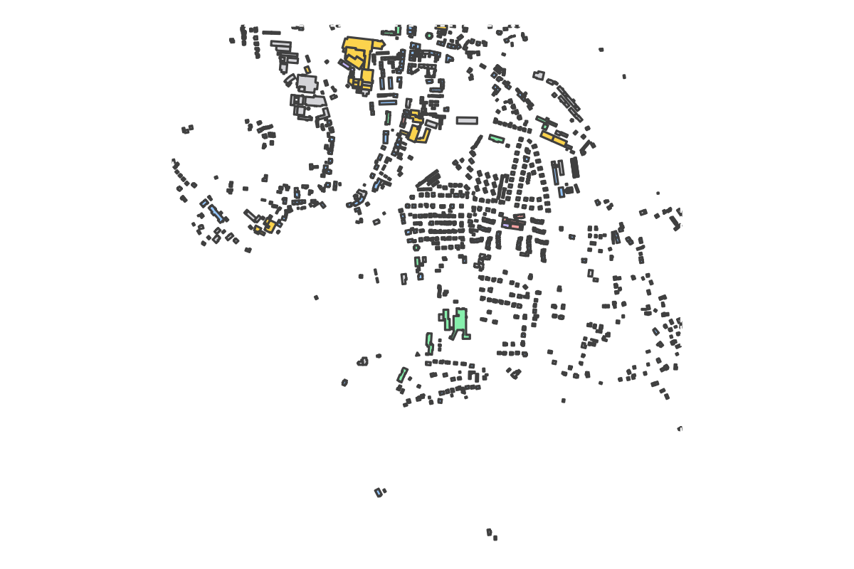 Program breakdown map