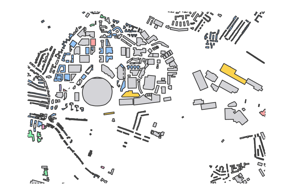 Program breakdown map
